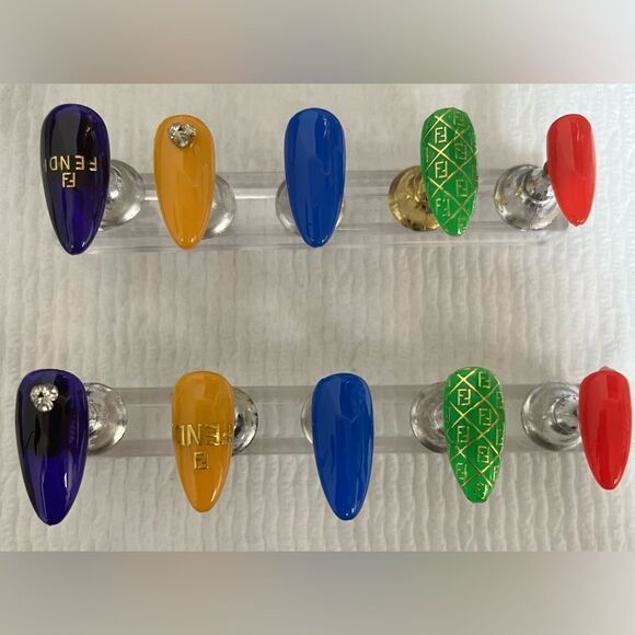 Color Theory gel pressons - Picture 6 of 11